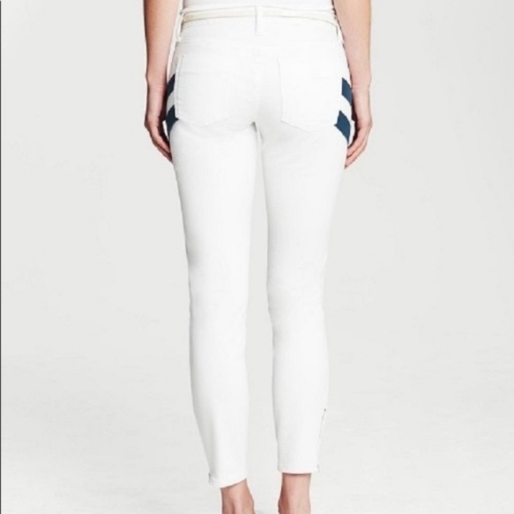 SALE Banana Republic Heritage Side Stripe Zip Crop - Picture 6 of 8
